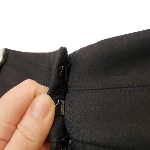 Lane Bryant Straight Ankle High Rise Trouser Slacks Dress Pants Black Size 20 - Picture 9 of 11